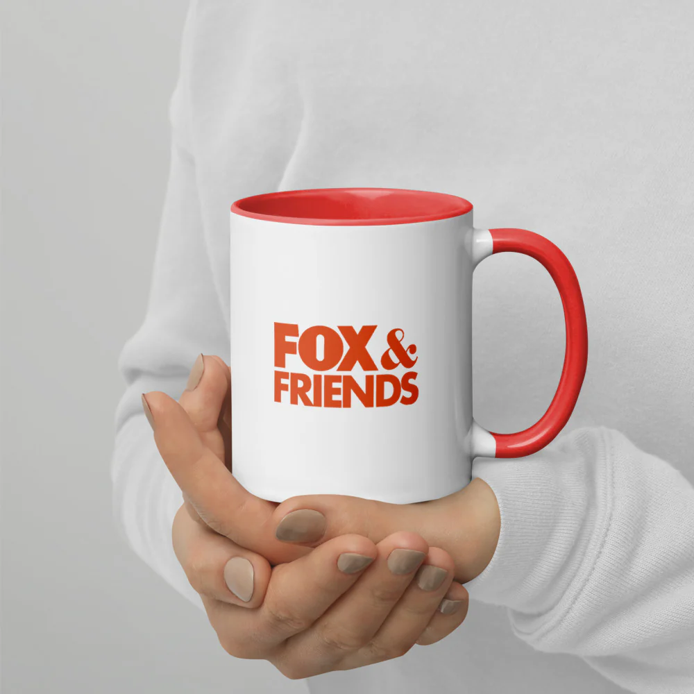 FOX & Friends Hearts Two-tone Mug - Image 4