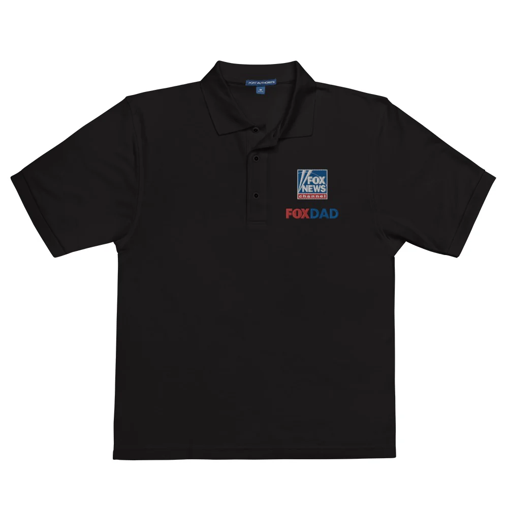 FOX News Dad Embroidered Polo Shirt - Image 4