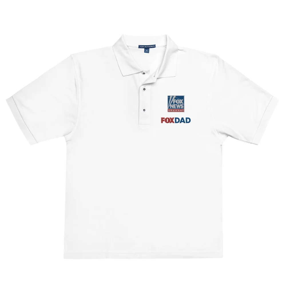 FOX News Dad Embroidered Polo Shirt - Image 7