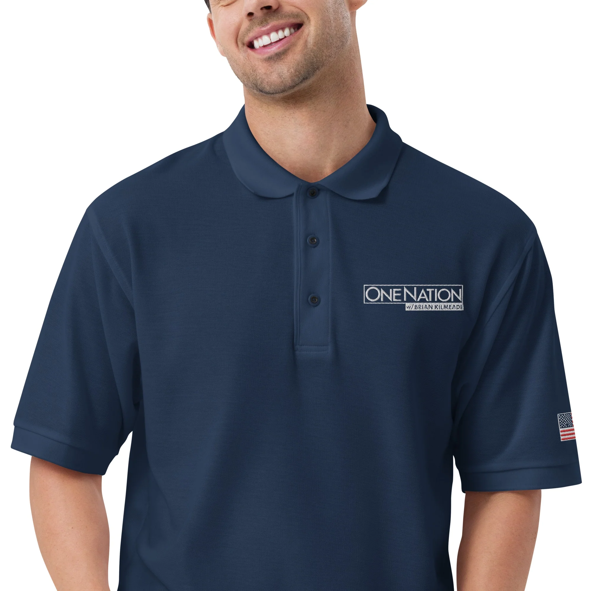 FOX One Nation Embroidered Polo Shirt - Image 3