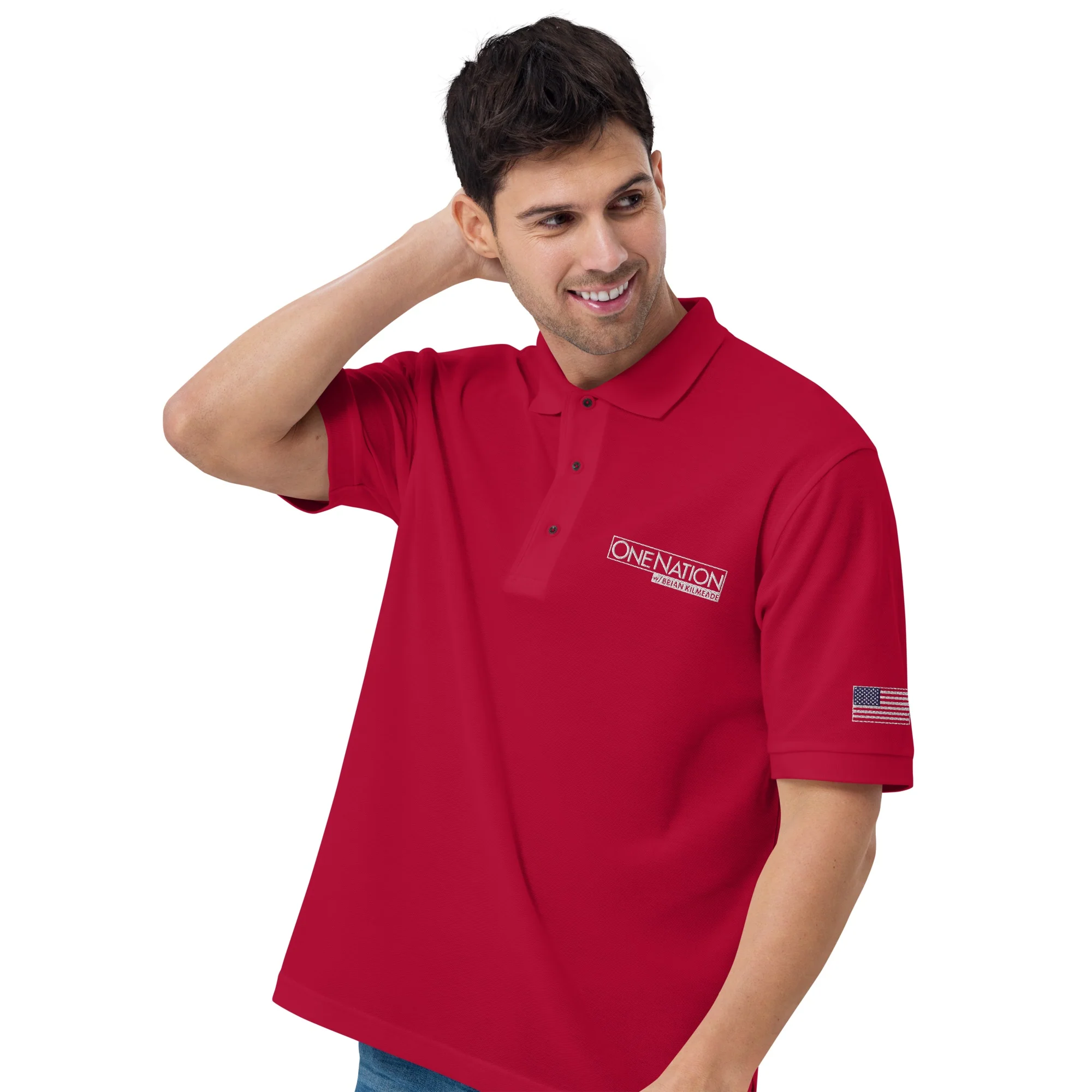 FOX One Nation Embroidered Polo Shirt - Image 5