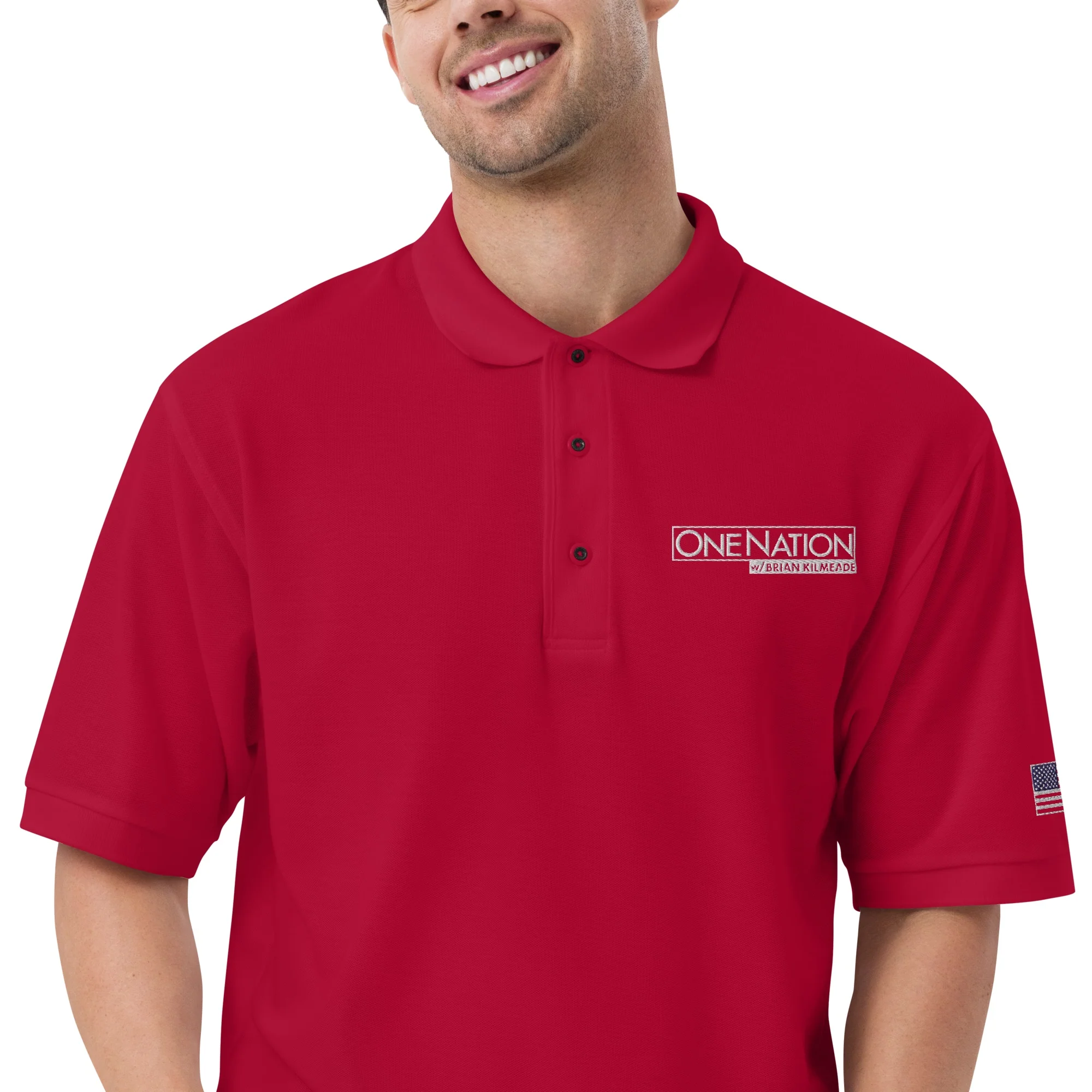 FOX One Nation Embroidered Polo Shirt - Image 6