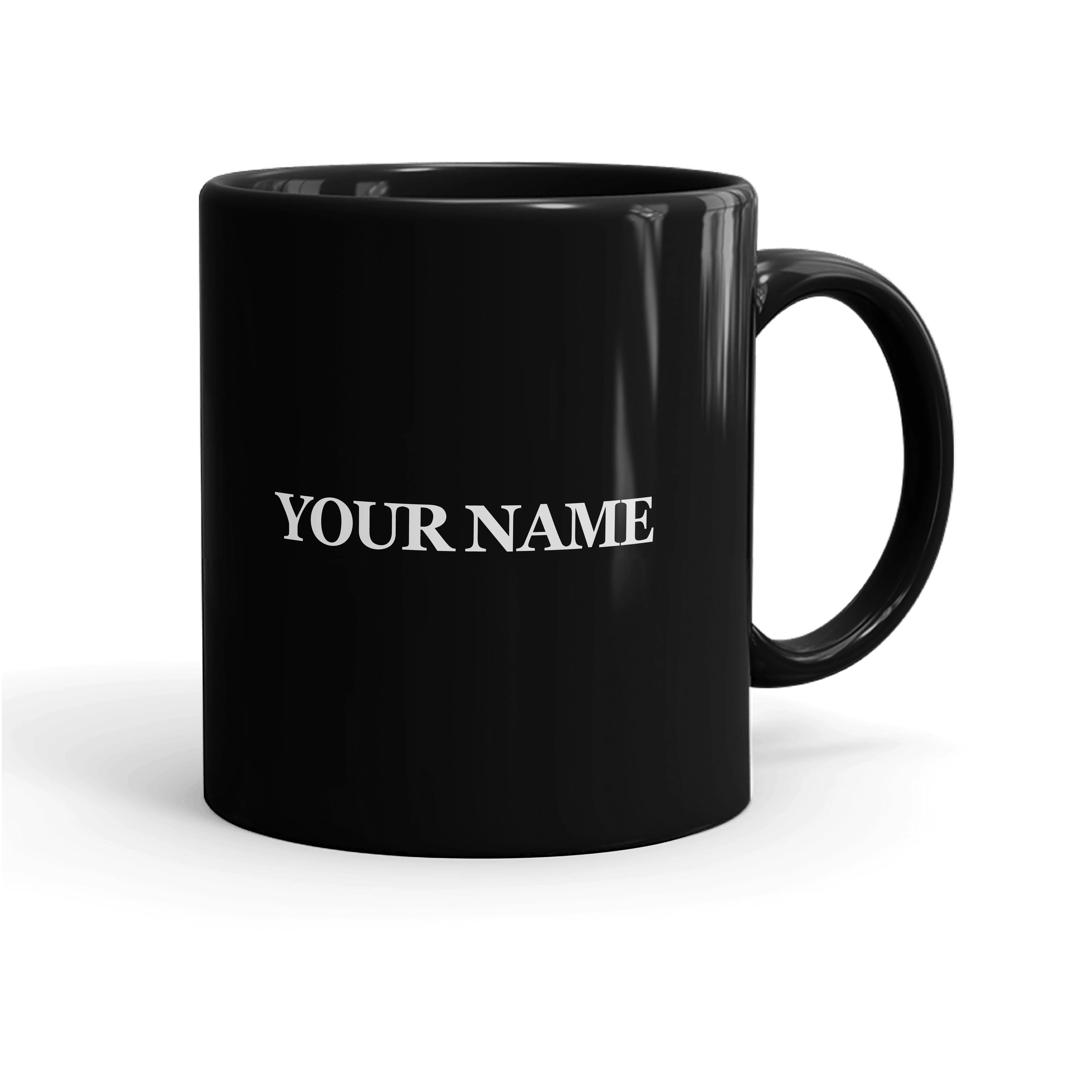 Gutfeld! Logo Personalized Black Mug - 11oz - Image 6