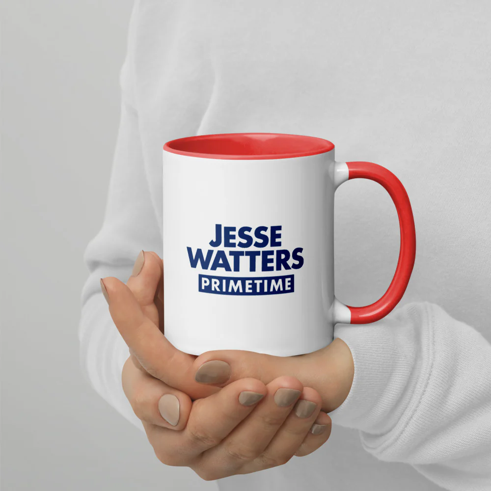 Jesse Watters Primetime Hearts Two-tone Mug - Image 4