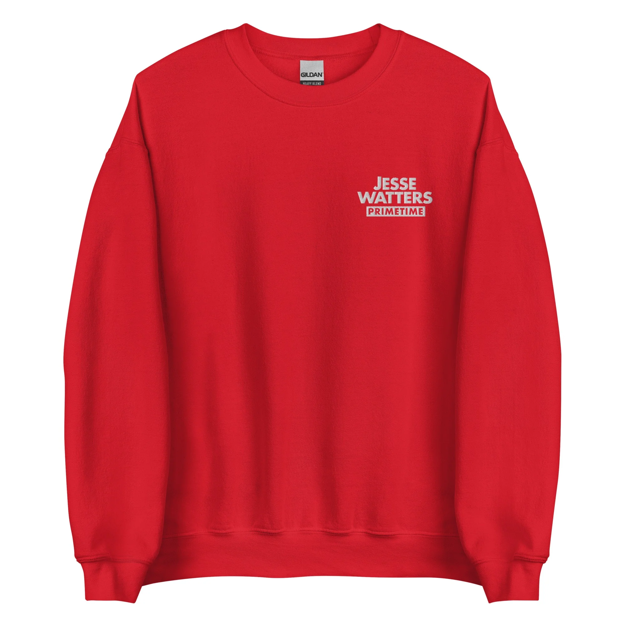 Jesse Watters Primetime Logo Embroidered Crewneck - Image 4
