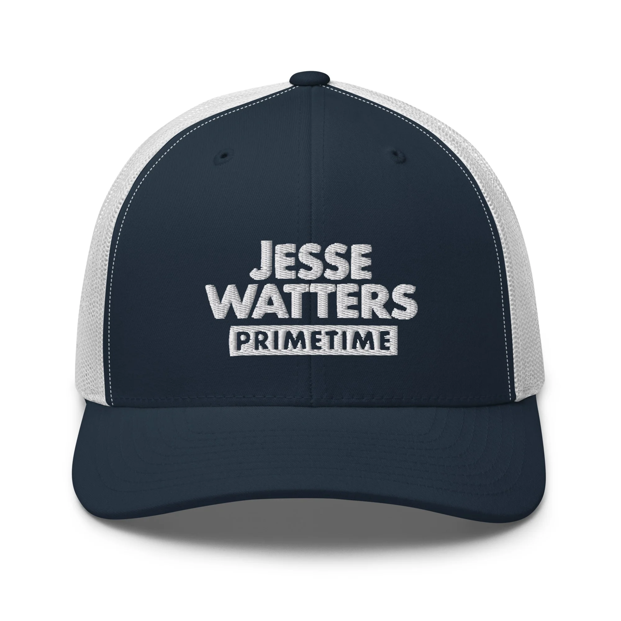 Jesse Watters Primetime Logo Embroidered Retro Trucker Hat - Image 6
